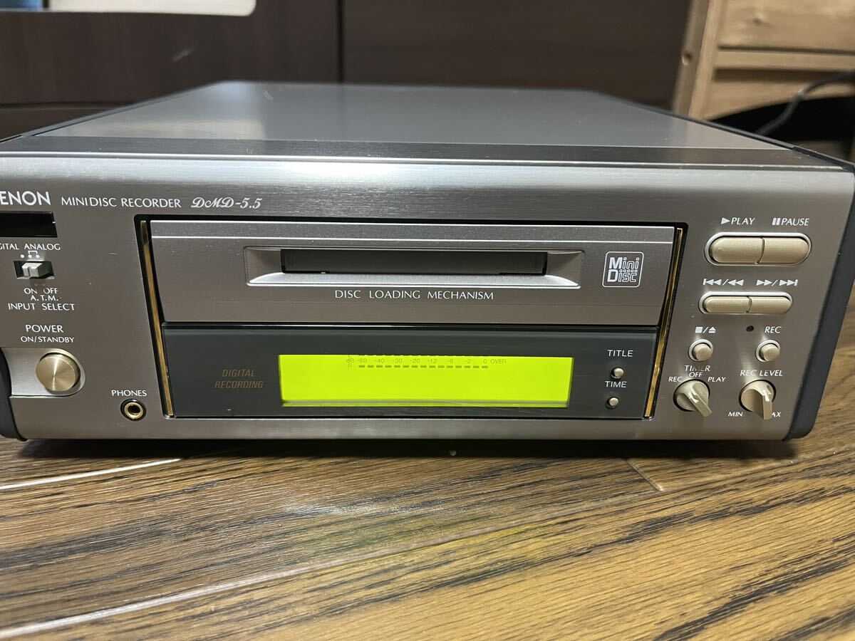 DENON MDデッキ　DMD-5.5K _画像1