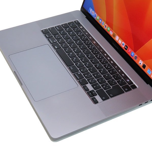 ■中古 Apple MacBook Pro 2019 16インチ Core i9 9980HK 2.4GHz 32GB 1TB Ventura ノートパソコン PC 本体 スペースグレイ A2141 ACなしの画像2