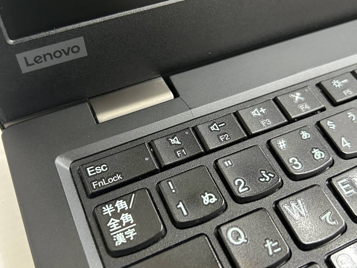 【13.3インチ】Lenovo ThinkPad L390 20NSS05400『第8世代 Core i5(8265U) 1.6GHz/RAM:8GB/SSD:256GB』Win10Pro 動作品_画像7