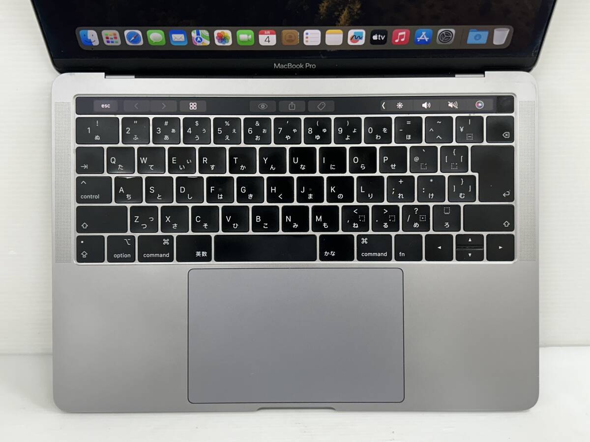 【13.3インチ】Apple MacBook Pro(13-inch,2019) A2159 Core i5(8257U)/1.4GHz RAM:8GB/SSD:256GB space gray Sonoma 動作品_画像6