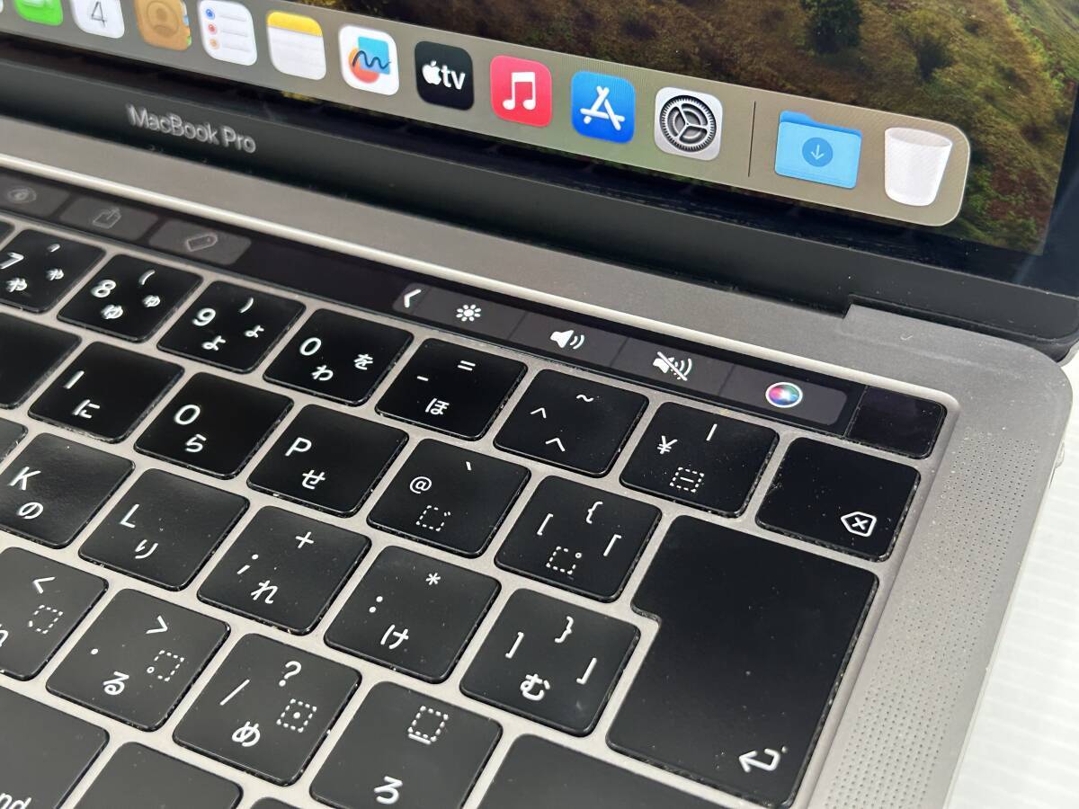 【13.3インチ】Apple MacBook Pro(13-inch,2019) A2159 Core i5(8257U)/1.4GHz RAM:8GB/SSD:256GB space gray Sonoma 動作品_画像7