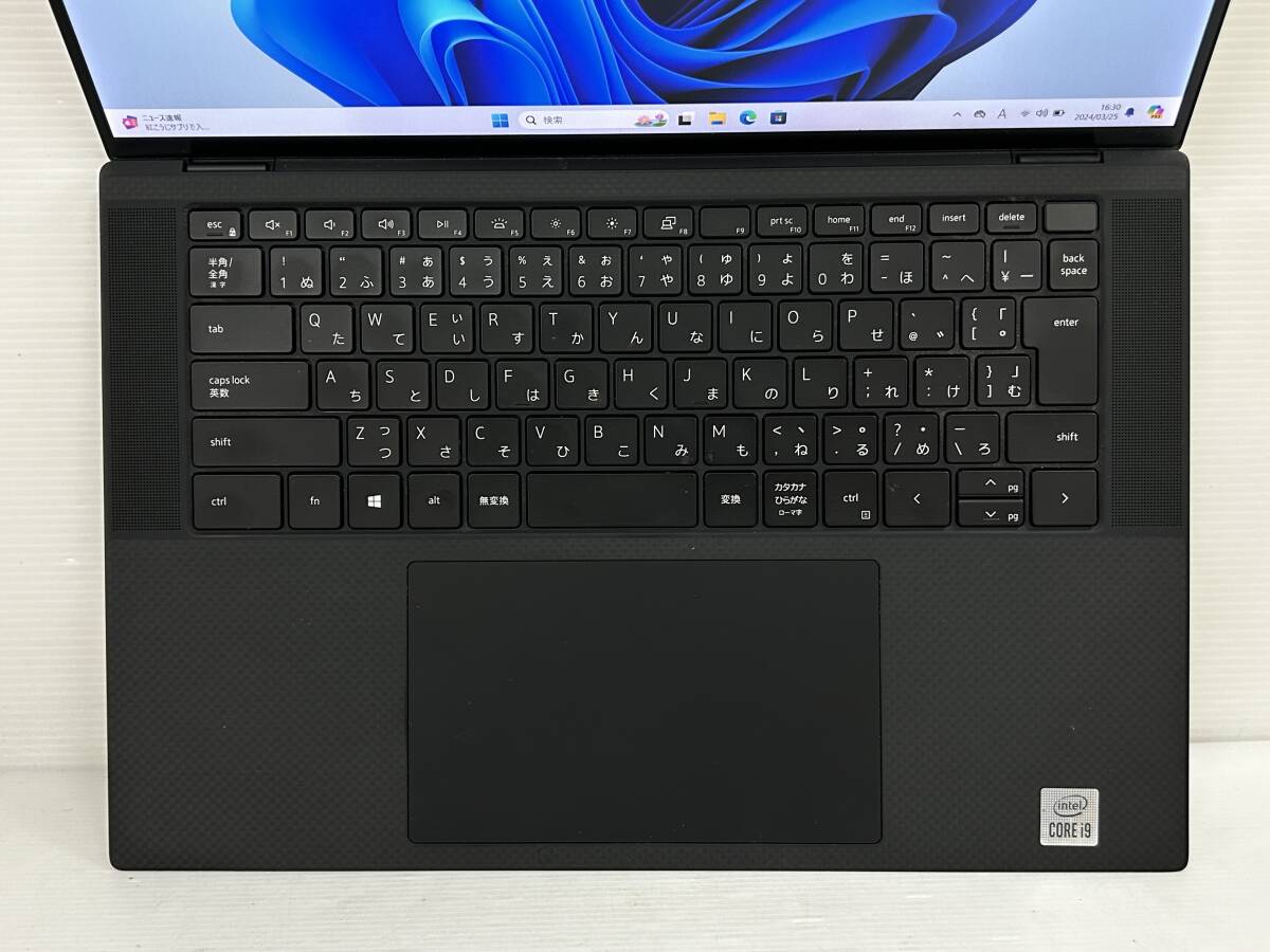 【良品 15.6インチ】DELL デル PRECISION 5550 workstation『Core i9(10885H) 2.4GHz/RAM:32GB/SSD:1TB』Quadro T2000 Windows11 動作品_画像6