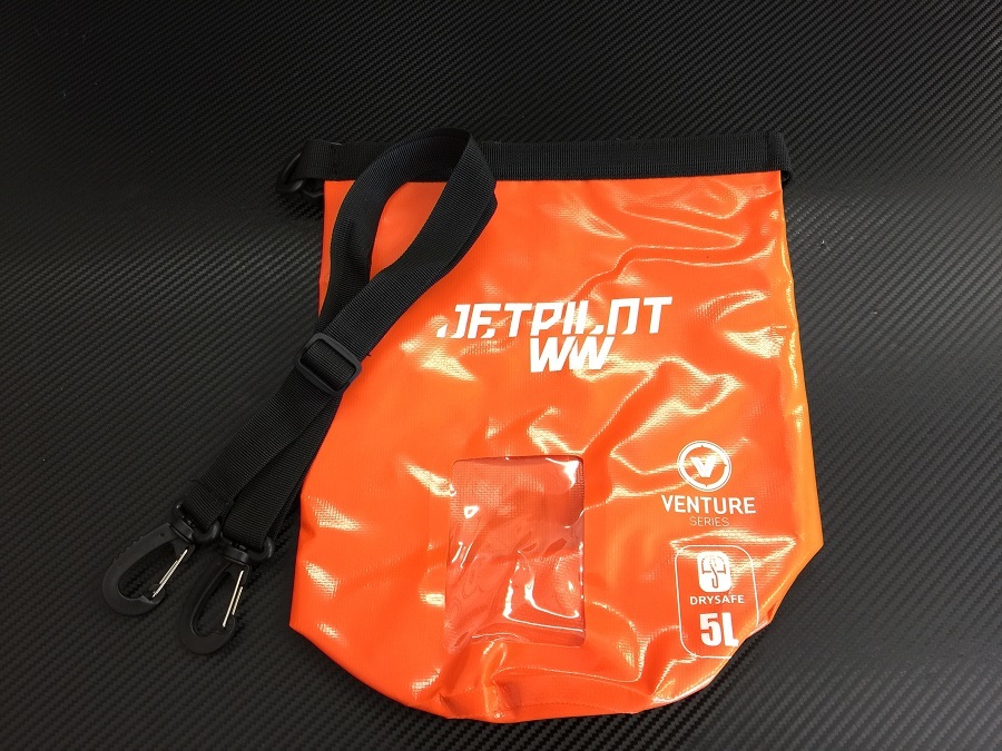  last [JETPILOT] venturess 5L dry safe bag (ACS21908) orange window equipped new goods playing in water / outdoor 