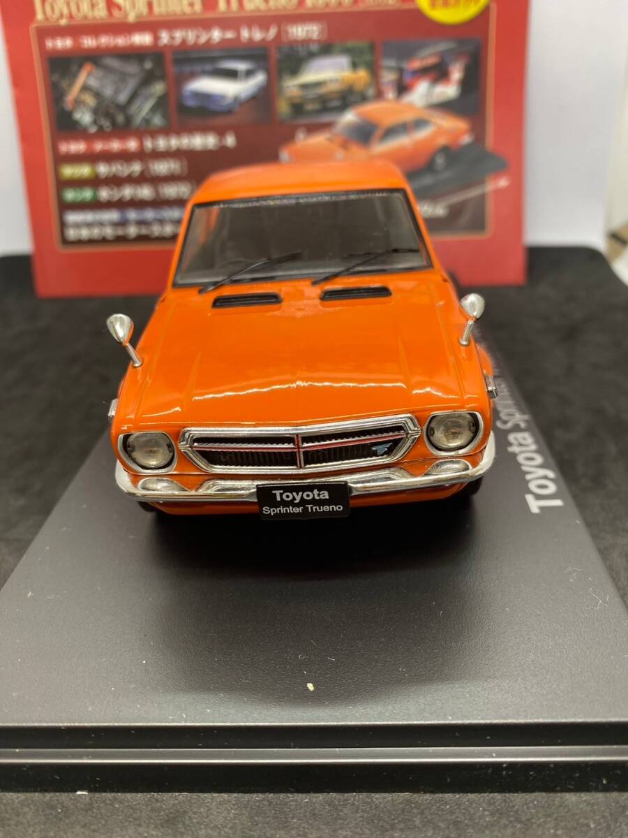 MS-4 アシェット 1/24 国産名車コレクション トヨタ スプリンタートレノ 1600 （1972）保管品の画像3