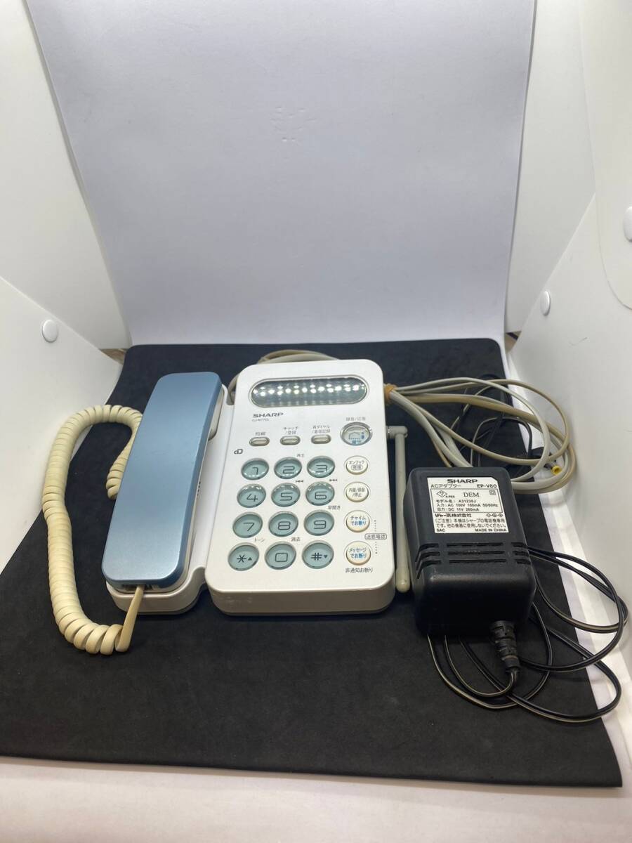 MS-4011 シャープ SHARP 電話機 CJ-N77CL-A_画像1