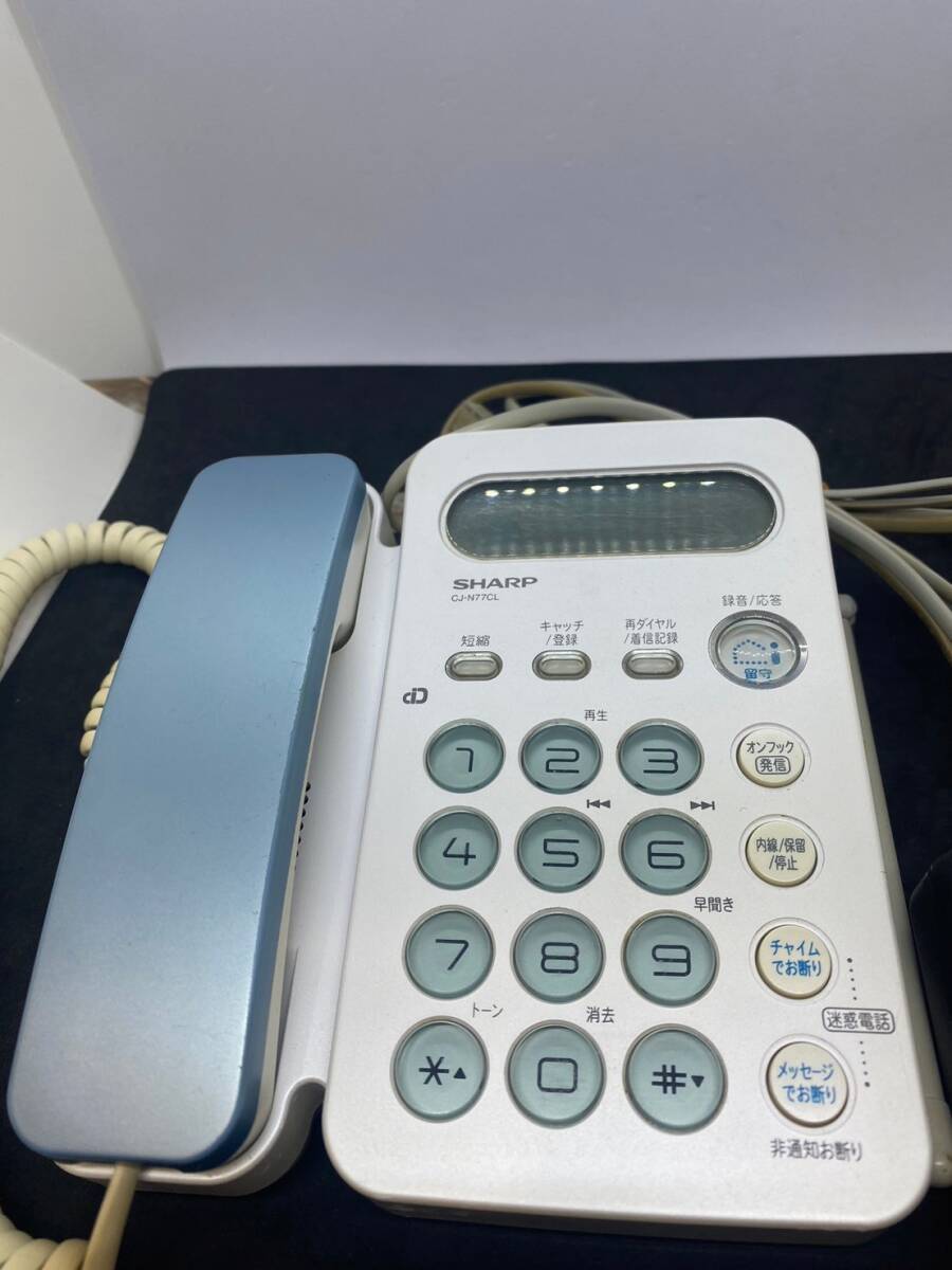 MS-4011 シャープ SHARP 電話機 CJ-N77CL-A_画像2