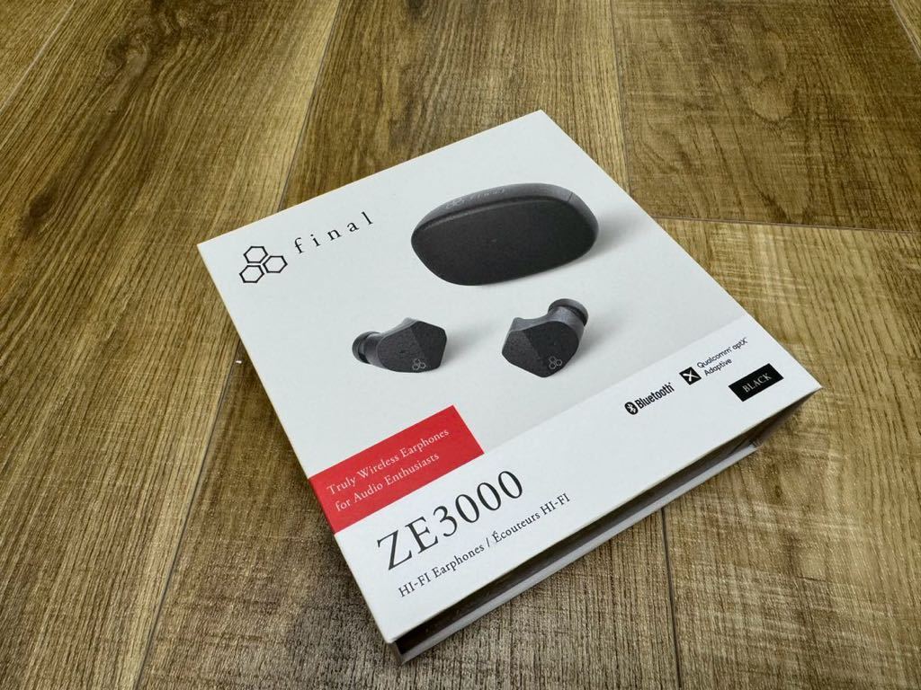 SALE】 ZE3000 final ワイヤレスイヤホン ブラック Bluetooth その他