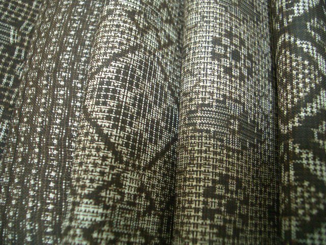 古布正絹全て泥大島紬はぎれ⑩ 10種 アンティーク着物リメイク古裂龍郷パッチワーク材料の画像4