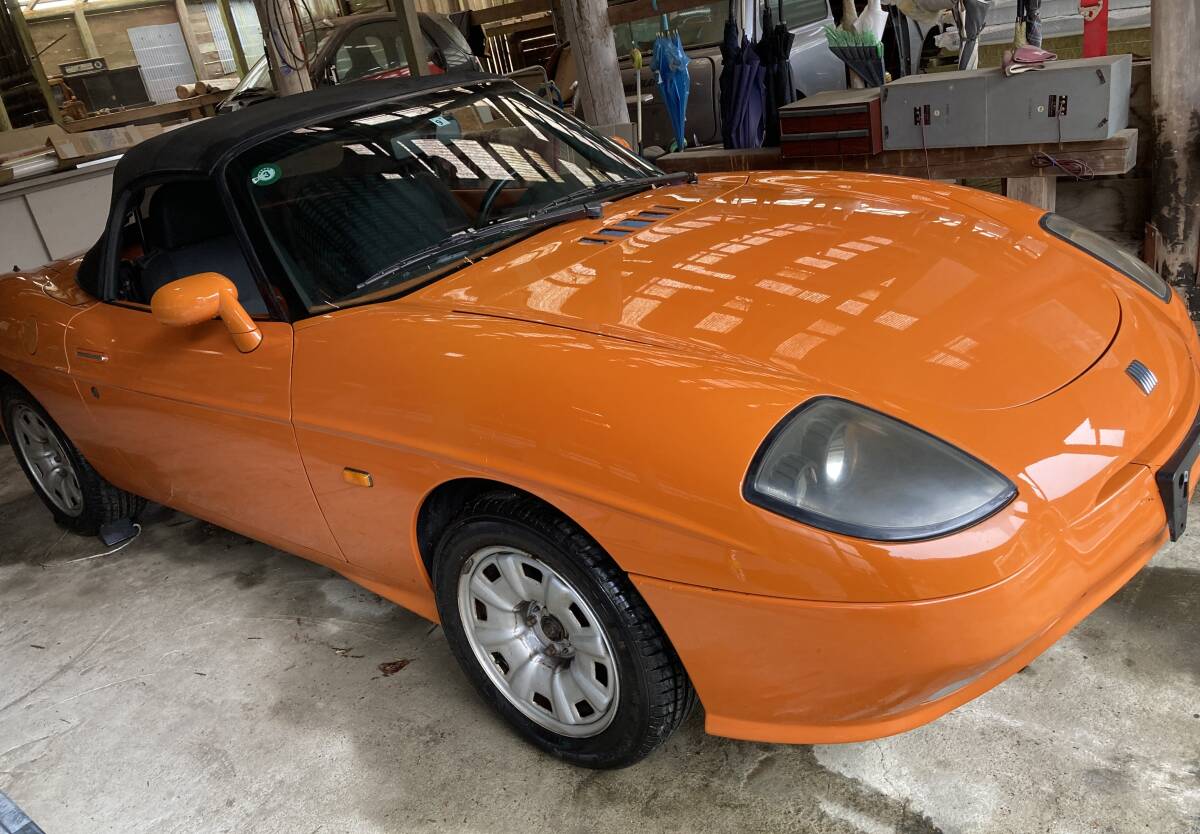  with translation Fiat Barchetta restore base part removing car mileage 36900. one time delete 