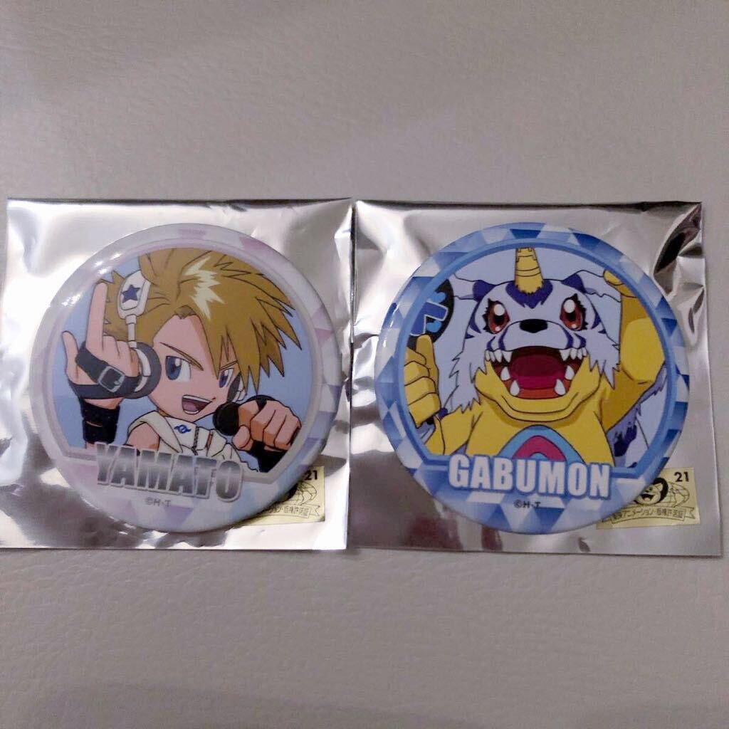 デジモンアドベンチャー ラスエボ カラオケの鉄人 缶バッジ 全8種 デジモンアドベンチャー ラスエボ カラオケの鉄人 缶バッジ 全8