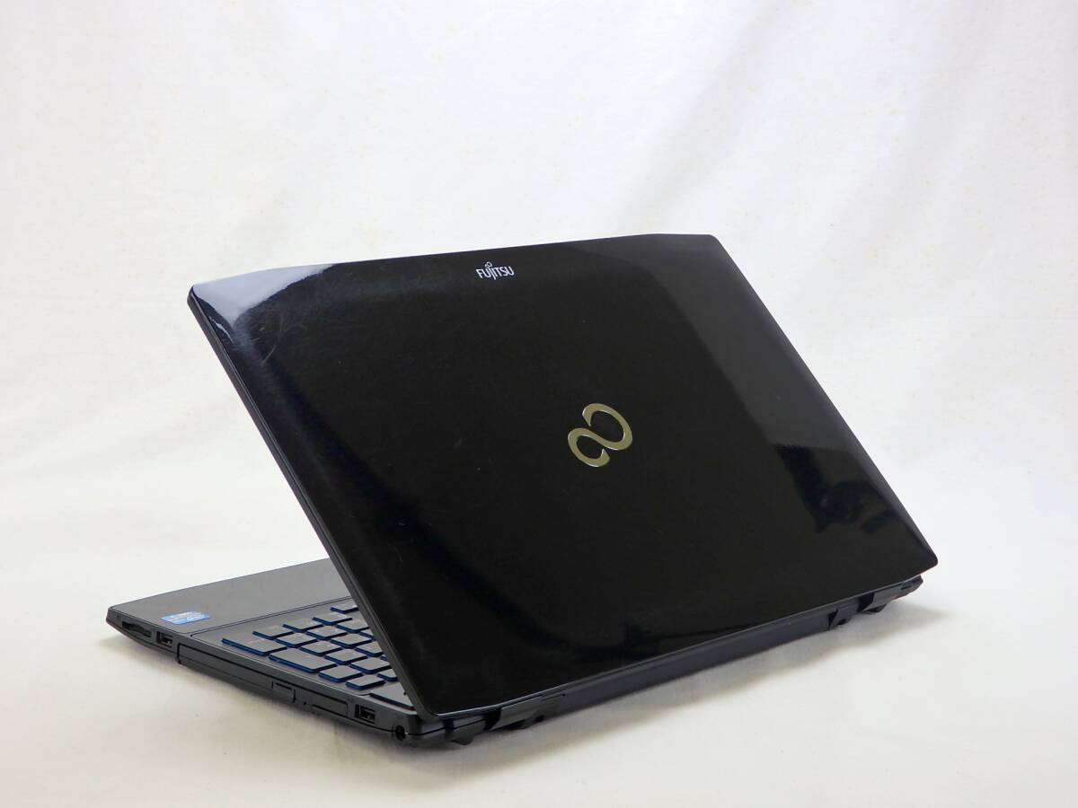 【美品】LIFEBOOK AH77/K★Core i7-3632QM/新品SSD512GB/8GBメモリ/15.6型/FHD/WLAN/Blu-ray/Webカメラ/USB3.0/SD/Win11/Office H＆B2019_画像9