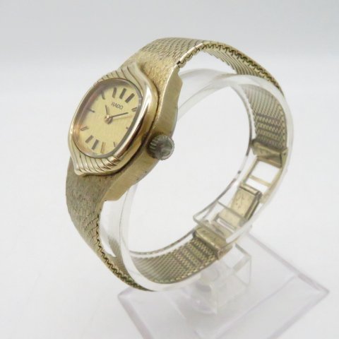 RADO ラドー 手巻き ゴールドカラー ヴィンテージ SWISS レディース 腕時計 稼働品_画像3