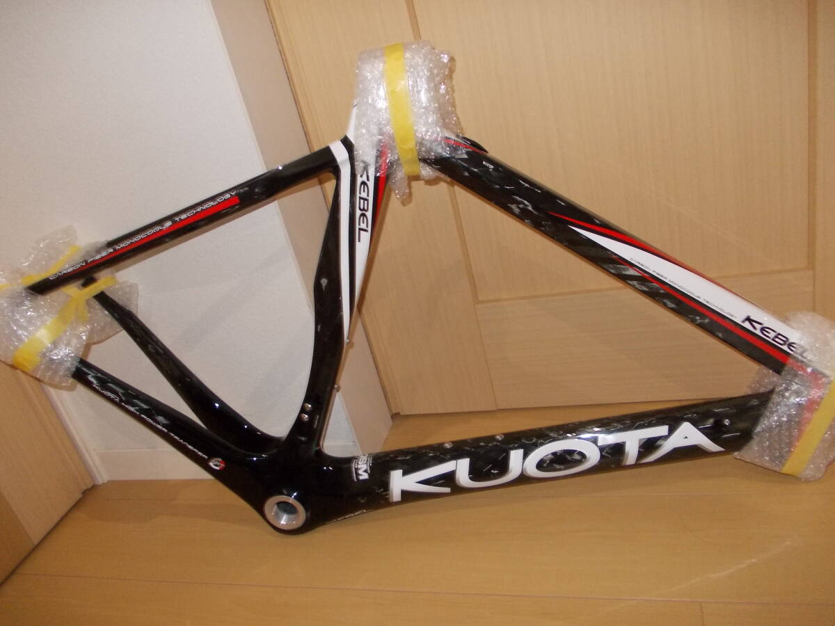 KUOTA KEBEL 2012 未使用品 トップチューブ550mm Di2ワイヤー共用の画像2