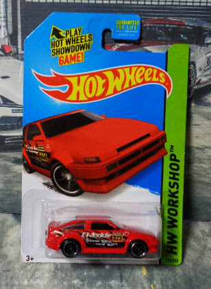 HotWheels TOYOTA AE-86 COROLLA GReddy ホットウィール トヨタ エーイー ハチロク カローラ   ///(053)の画像1