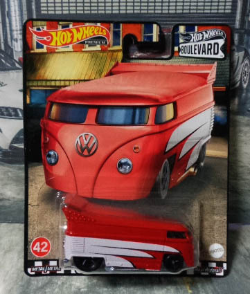 HOTWHEELS VOLKSWAGEN DRAG BUS BOULEVARD ホットウィール プレミアム フォルクスワーゲン ドラッグバス ///Am の画像1