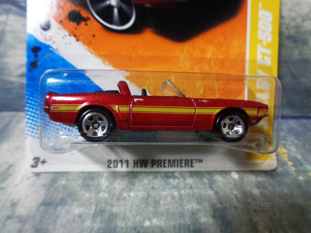 ホットウィール 1969 シェルビー GT-500 　HotWheels '69 SHELBY GT-500　説明文・写真ご参照　　　///(052)_画像2