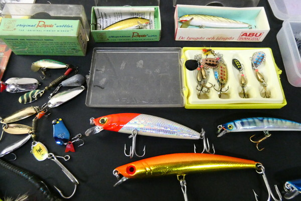 佐③-65　バス釣り用ルアー 大量 まとめて 釣具 プラグ ミノー　ABU SVSNGSTA/Rapala/DOMCO　などミックス　中古　ジャンク_画像2