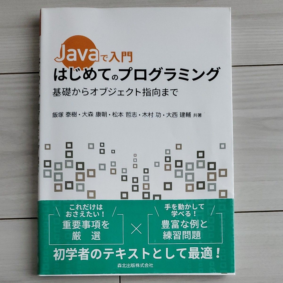 Ｊａｖａで入門はじめてのプログラミング　基礎からオブジェクト指向まで 飯塚泰樹／大森康朝／松本哲志／木村功／大西建輔／共著