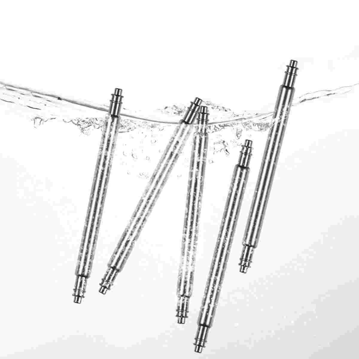 腕時計バネ棒 腕時計ベルトピン パーツ 時計 ベルト 修理キット コマばね棒 バネ棒 18サイズ 8mm~25mm 各約15本 ;ZYX000074;の画像4