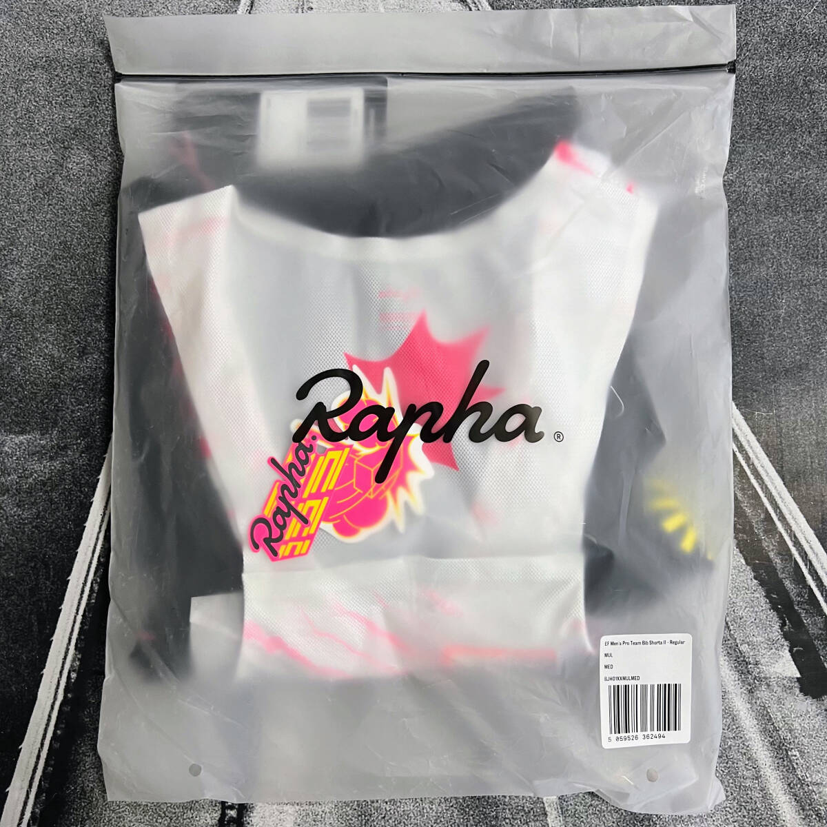 新品 Rapha 特別限定版 Men's EF Pro Cycling Pro Team Bib Shorts II - Team Issue Mサイズ ラファ メンズ EF プロチーム ビブショーツ 2_画像7