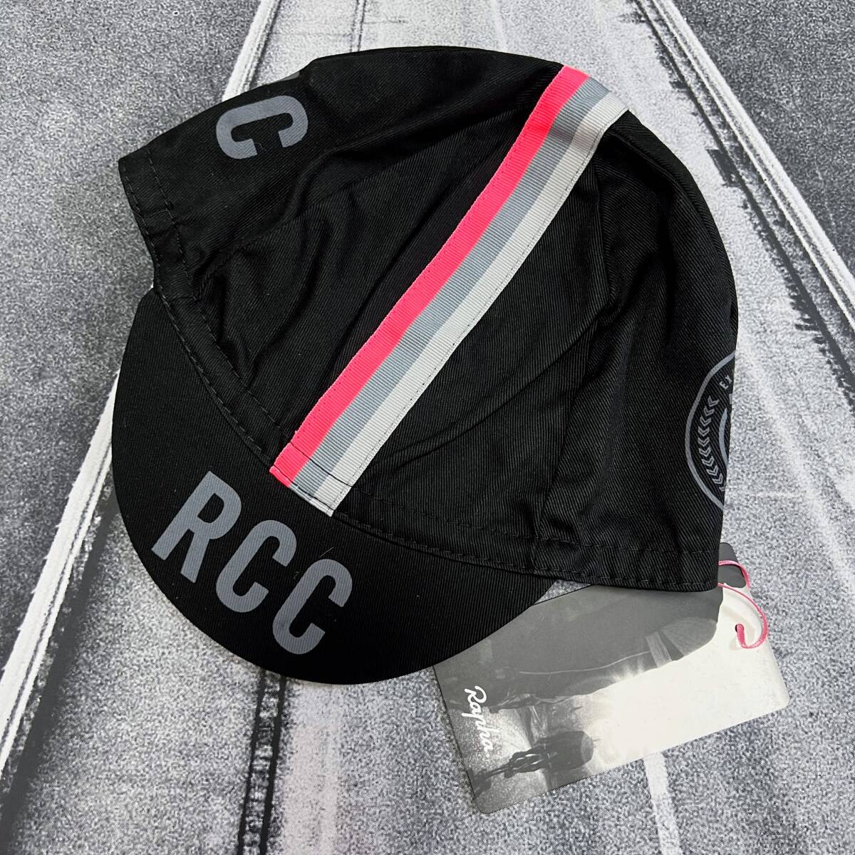 新品 Rapha 特別限定版 RCC Cap ワンサイズ (FREE 54-64cm) ラファ RCC キャップの画像1