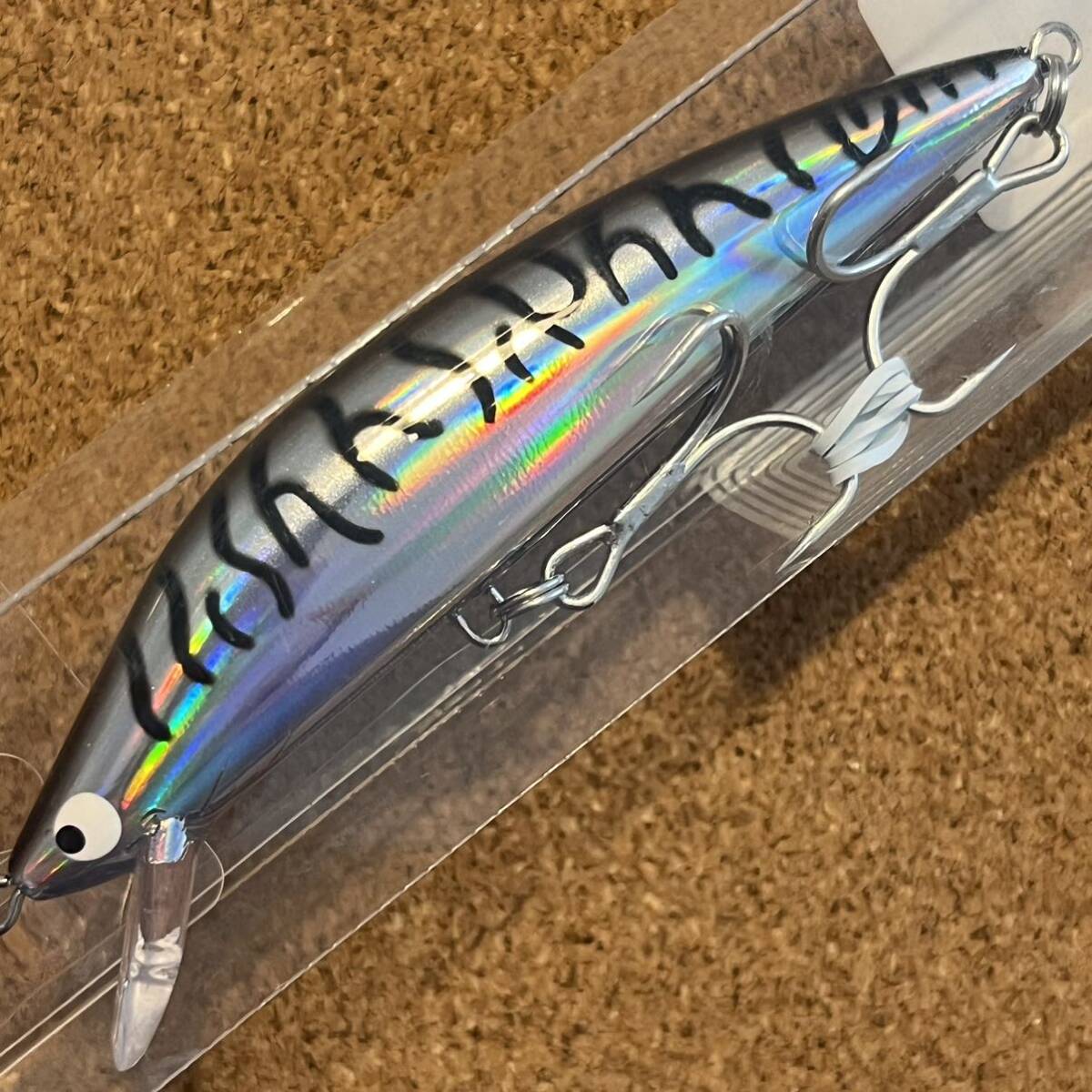 ゴーフィッシュ BKSP90GP ブラックシルバーSB Go-Phish TACKLE HOUSE K-TEN BLUE OCEAN 90mm タックルハウス_画像3