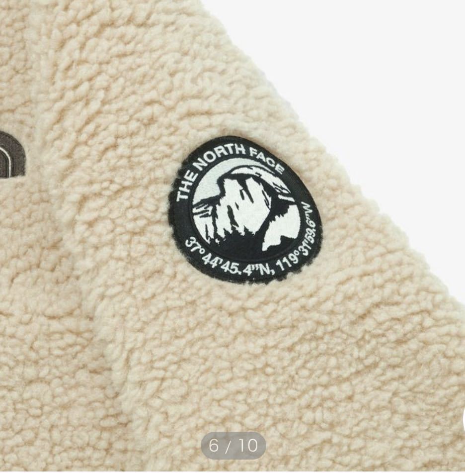 もうすぐ売り切れ 韓国限定S ベージュ THE NORTH FACE RIMO FLEECE JACKETの画像3