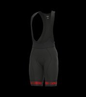 ale アレー STRADA BIBSHORTS ビブショーツ ブラックレッド Lサイズ 22S5528182068