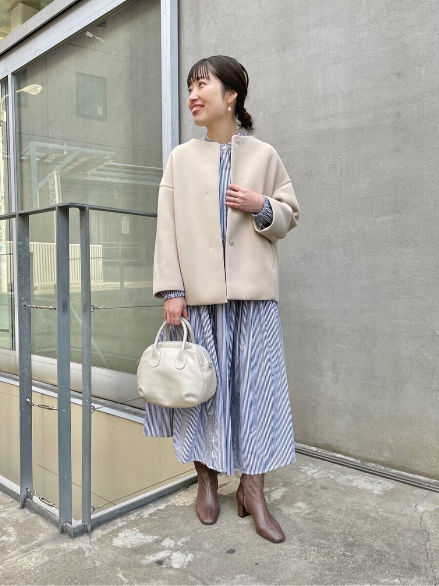 試着のみタグ付き BEARDSLEY《ビアズリー》先染めギャザー 試着のみタグ付き BEARDSLEY《ビアズリー》先染めギャザー