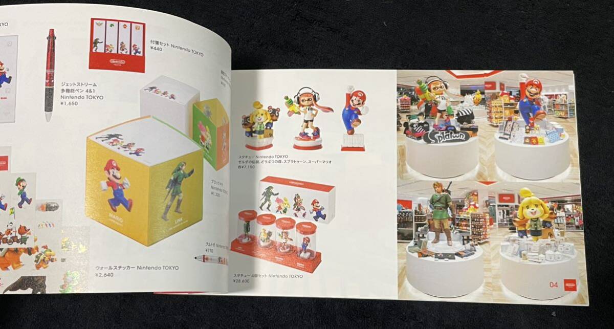 Nintendo TOKYO CATLOG 2021 ニンテンドートーキョーカタログ スーパーマリオ ゼルダの伝説 スプラトゥーン どうぶつの森 グッズ 本_画像5