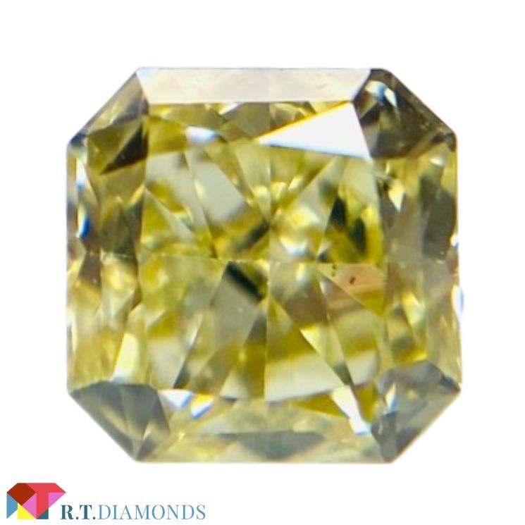 ダイヤモンド FANCY YELLOW 0.307ct SQ/RT2451/CGL