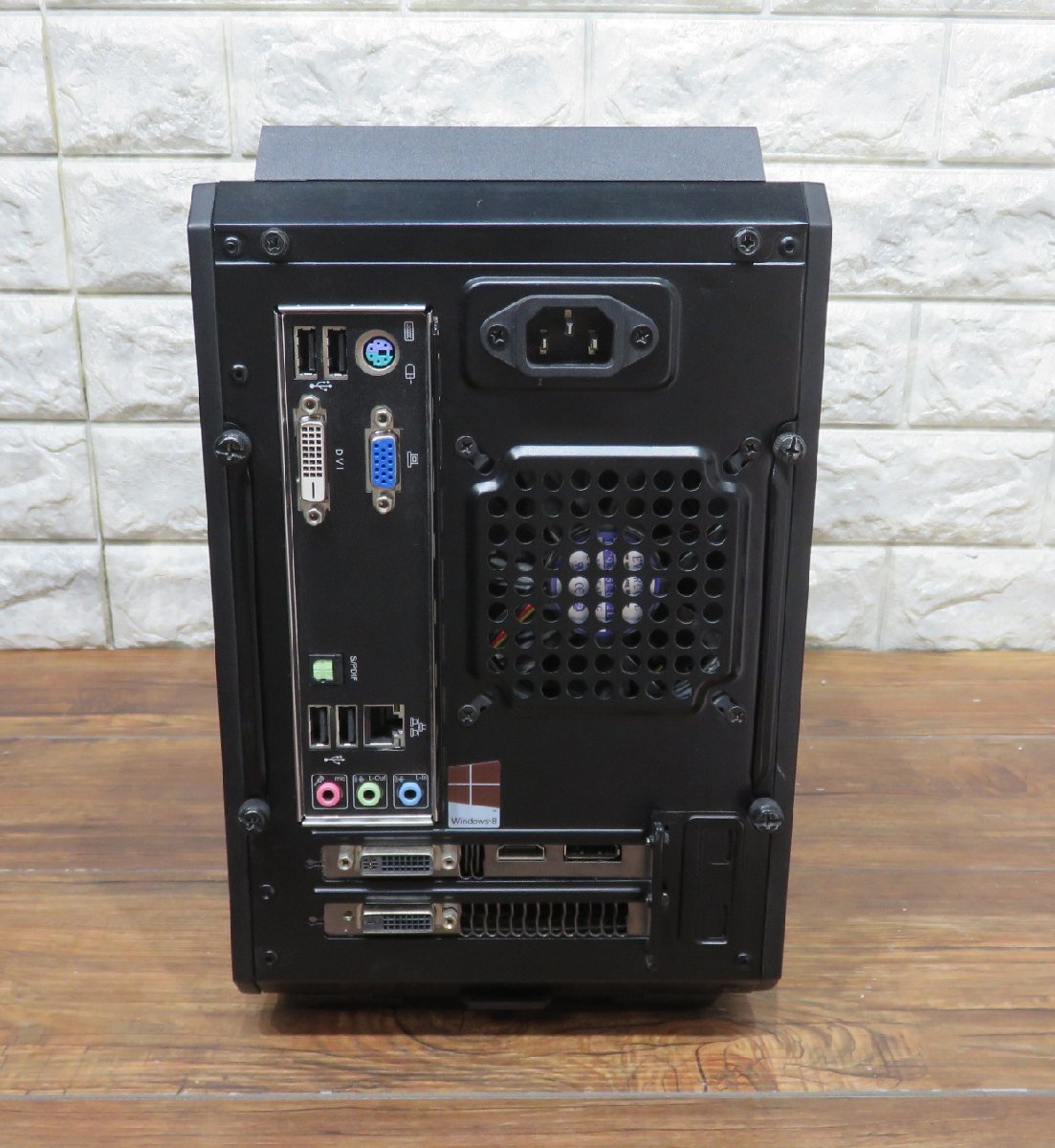 ★≪中古品≫マウスコンピューター H81L-S01 CPUメモリ付 HD無[t24031104]_画像3