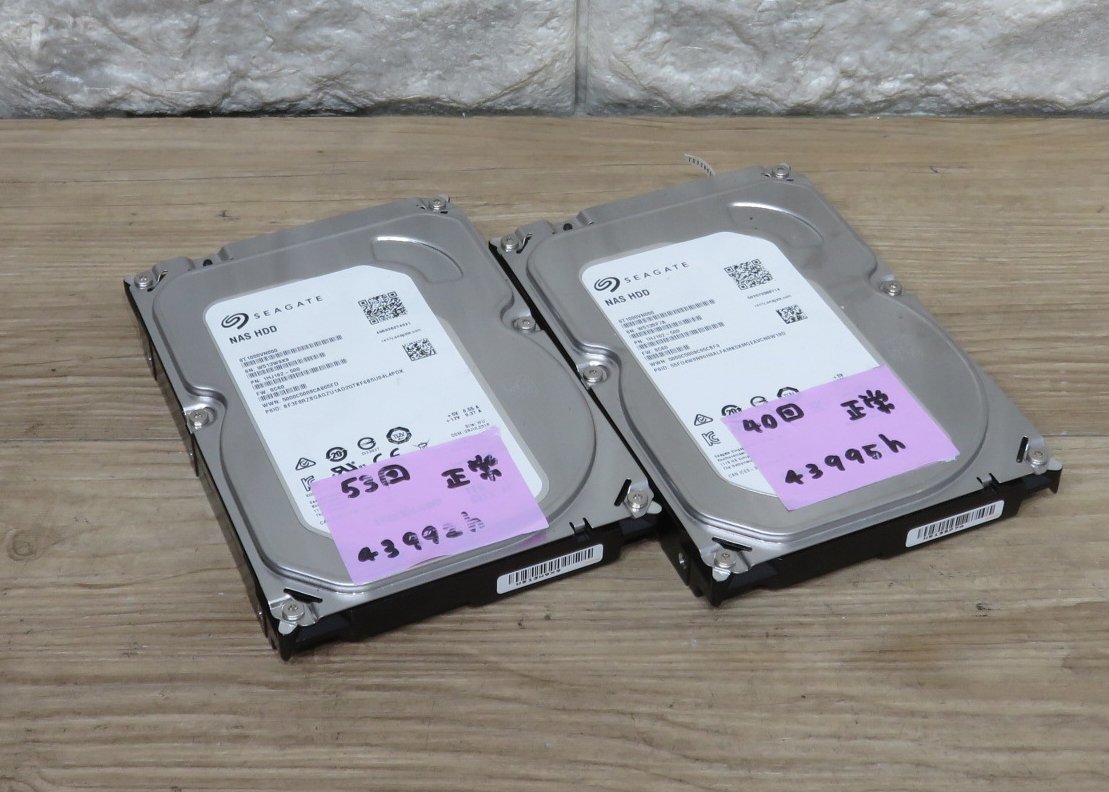 ★≪中古品≫Seagate 3.5 1T ST1000VN002 x2[t24031812]_画像1