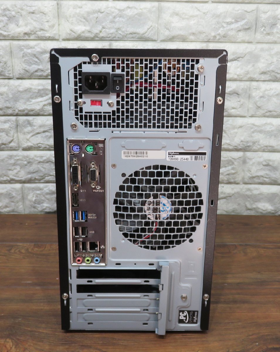 ★≪中古品≫Diginnos PCタワーケース Asus H110M-A[t240232107]_画像3