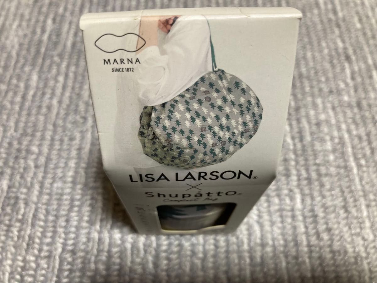 LISA LARSON×Shupattoコンパクトバッグ マーナ MARNA エコバッグ　Mサイズ
