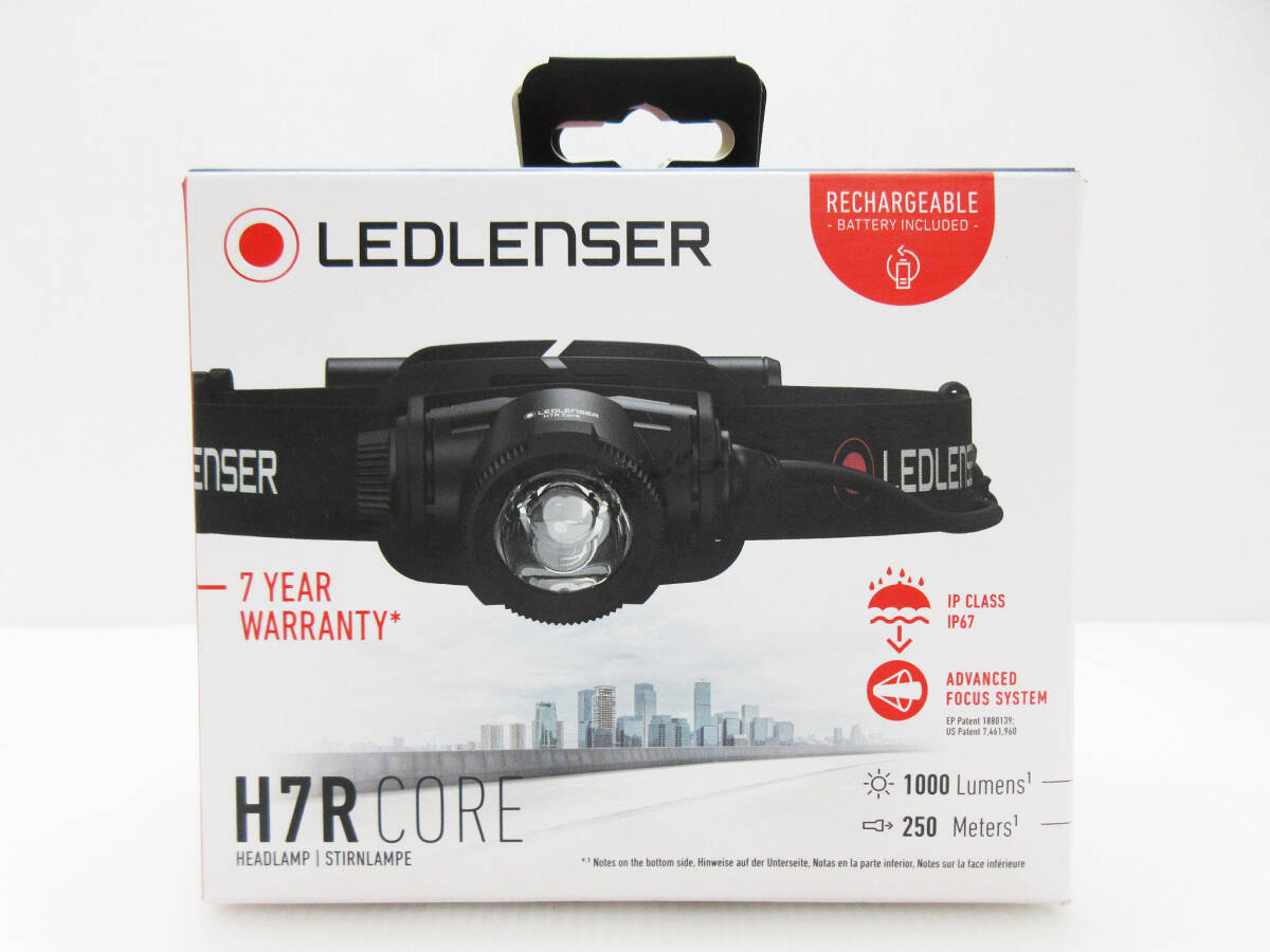 KM-4066《充電LEDヘッドライト》LEDLENSER/レッドレンザー★H7R CORE★ライト 照明 作業★保管 未使用★