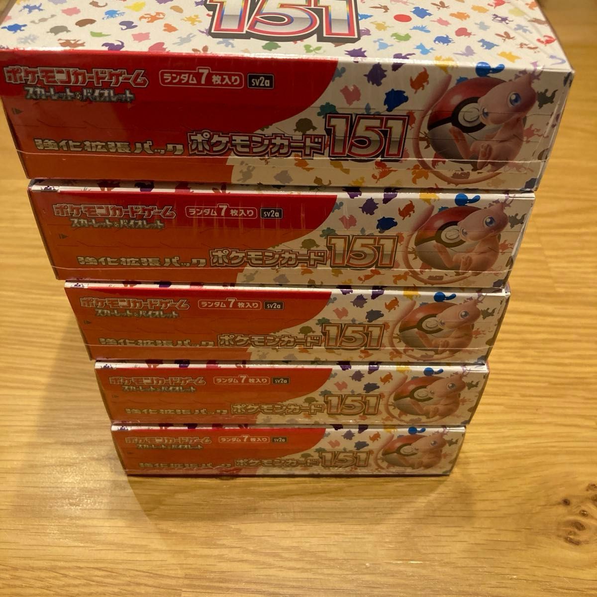 ポケモンカード 151 5box シュリンク付き|Yahoo!フリマ(旧 ポケモンカード 151 5box シュリンク付き|Yahoo!フリマ(旧