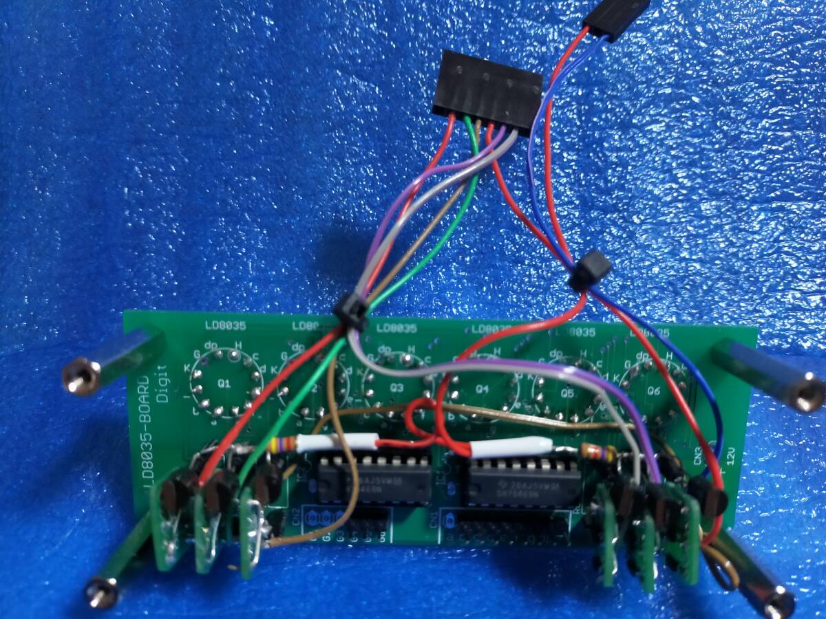 開発品 ニキシー管時計用 B-5755M 表示基板 (制御マイコン・レベル変換基板無し)キット 駆動回路・高電圧回路セット 10500円～の画像4