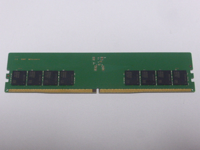 メモリ デスクトップパソコン用 Samsung DDR5-4800 PC5-38400 32GB 起動確認済みです_画像3