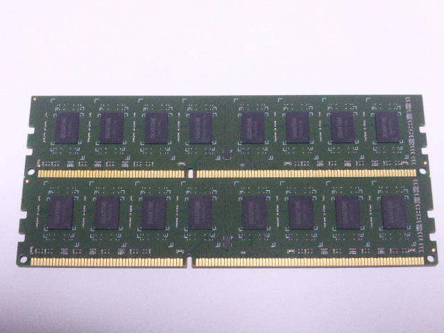 メモリ デスクトップパソコン用 GIGASTONE 1.5V DDR3-1600 PC3-12800 8GBx2枚 合計16GB 起動確認済みです GSTD38G1600の画像3