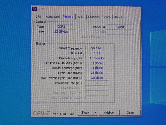 メモリ サーバーパソコン用 低電圧 1.35V Samsung PC3L-12800R(DDR3L-1600R) ECC Registered 8GBx4枚 合計32GB 起動確認済みです②_画像4