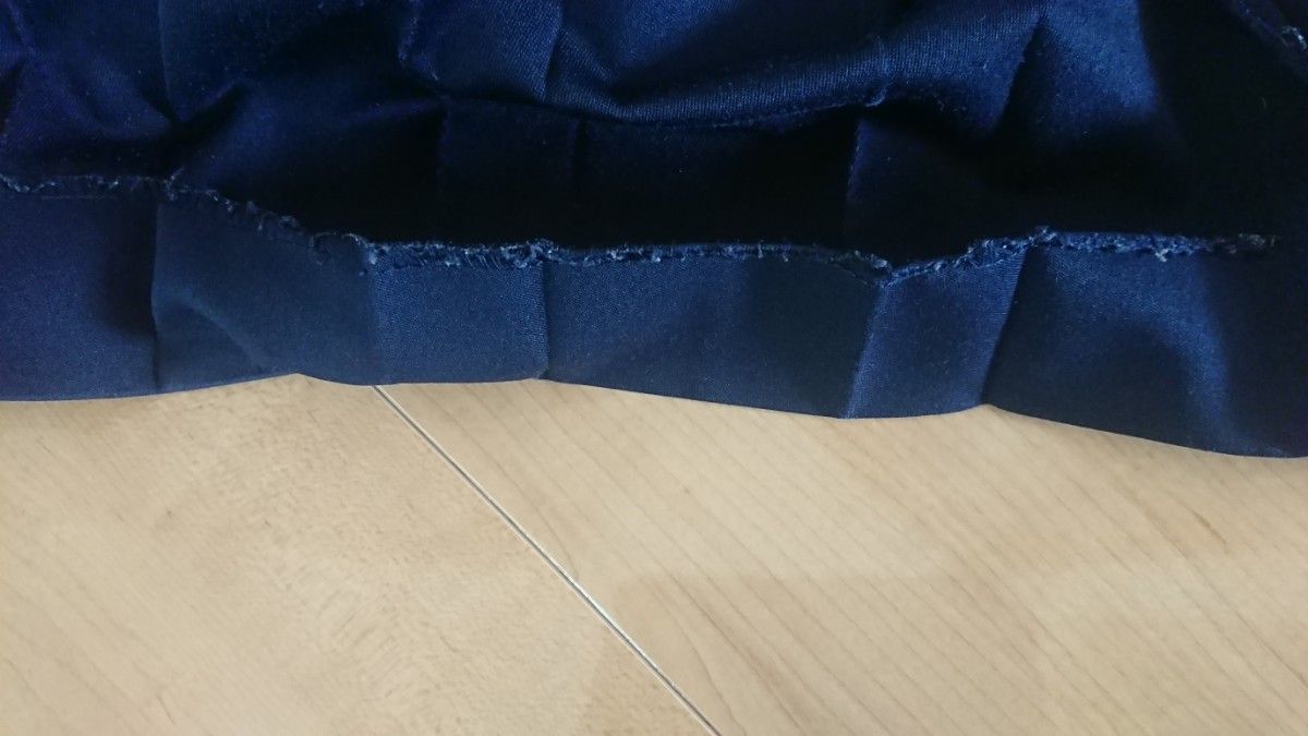 小学校 制服 スクールスカート 120cm プリーツ 匿名秋冬カンコーkanko 難あり。 日本製  小学生 紺色