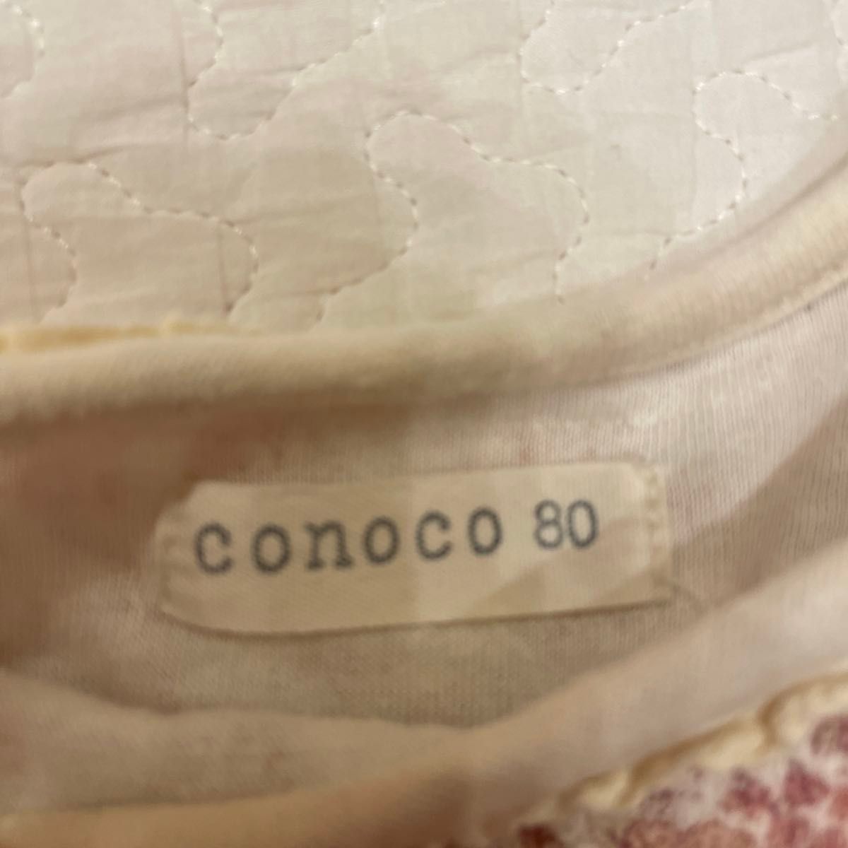 conoco 花柄　チュニック　80cm