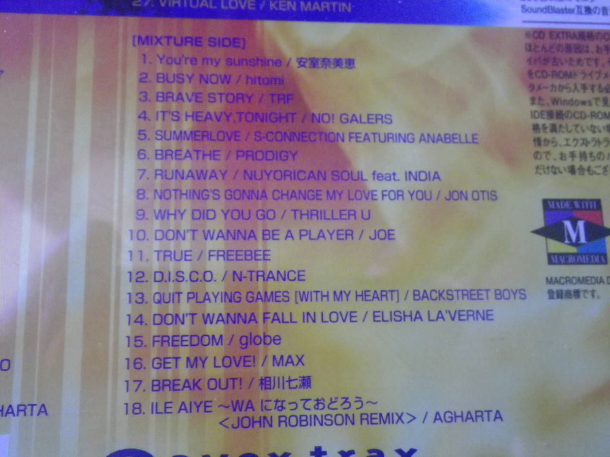 CD3枚組 エイベックス 90's AVEX DANCE CARNIVAL SUMMER '97~ ダンスカーニバル 安室奈美恵 globe MAX TRF JOE 他 J-POP 洋楽 MIXの画像5