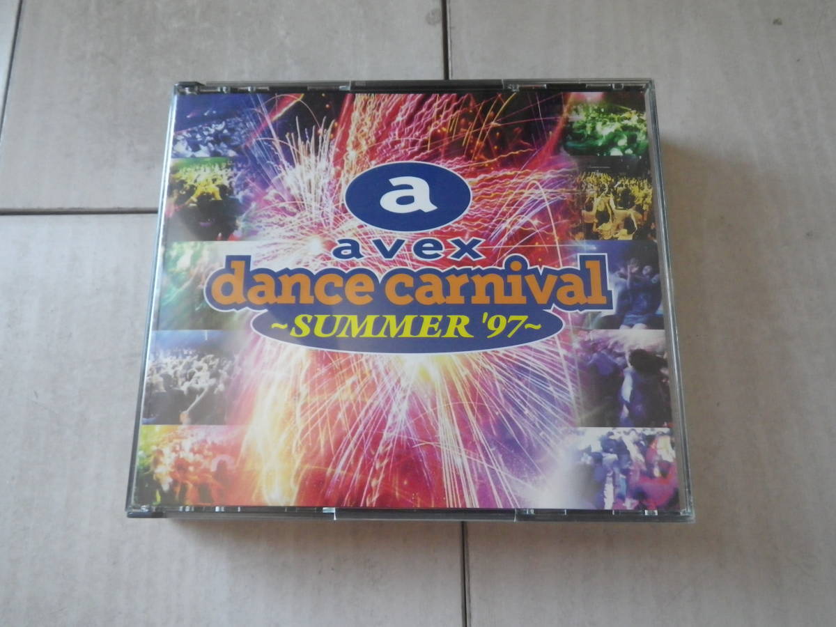 CD3枚組 エイベックス 90's AVEX DANCE CARNIVAL SUMMER '97~ ダンスカーニバル 安室奈美恵 globe MAX TRF JOE 他 J-POP 洋楽 MIXの画像1