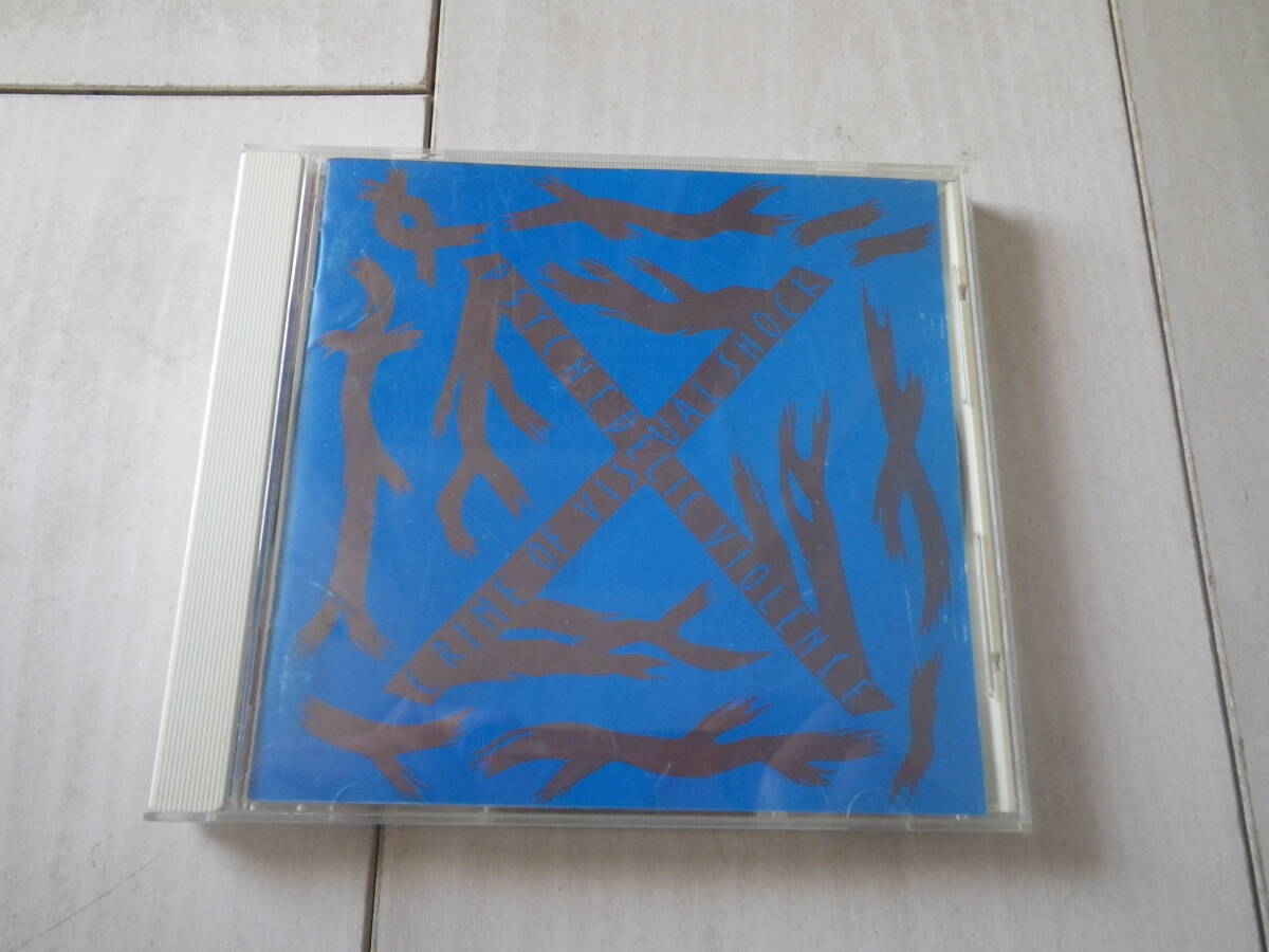 CD X-JAPAN エックス・ジャパン BLUE BLOOD ブルー・ブラッド 音楽アルバム WEEK END X ENDLESS RAIN 紅 他 12曲_画像1