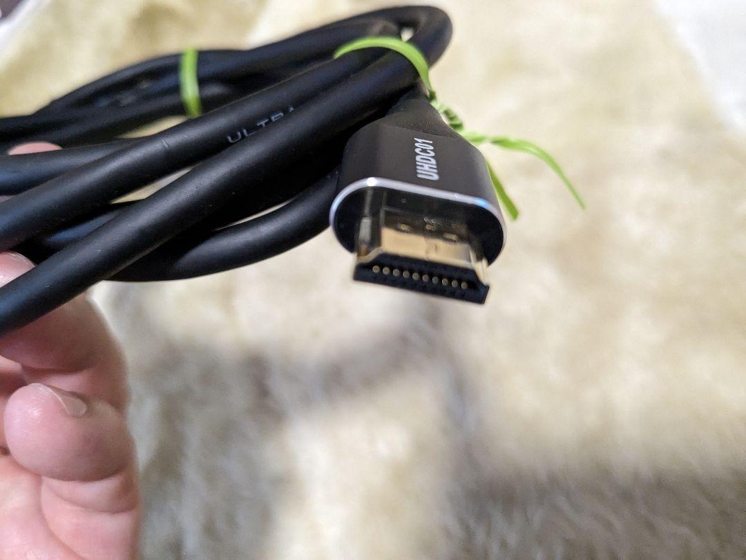 PS5 Ultra высокая скорость HDMI кабель 2M черный 8K
