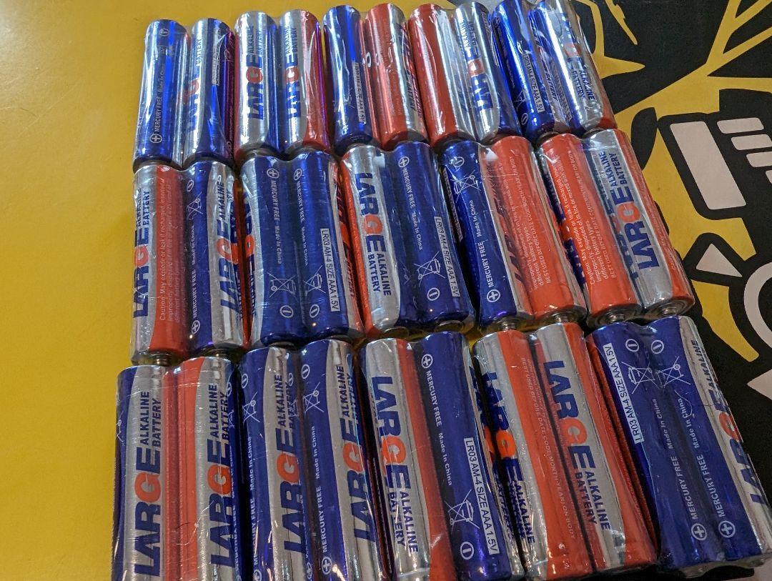 [30ps.@] the lowest price single 4 battery alkaline battery free shipping 