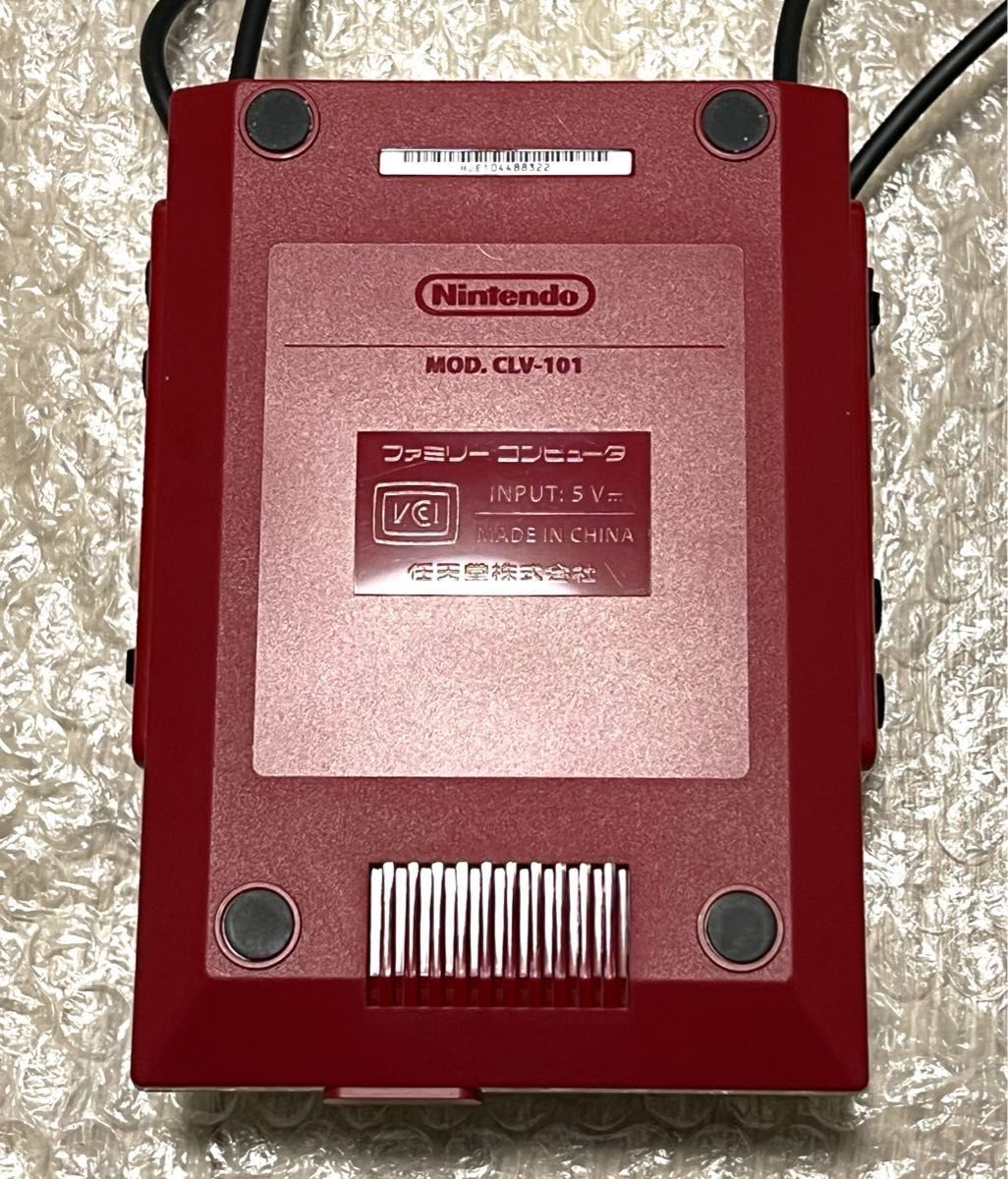 〈本体美品・動作確認済み〉 FC ニンテンドークラシックミニ ファミコン CLV-101 FAMICOM NES classic