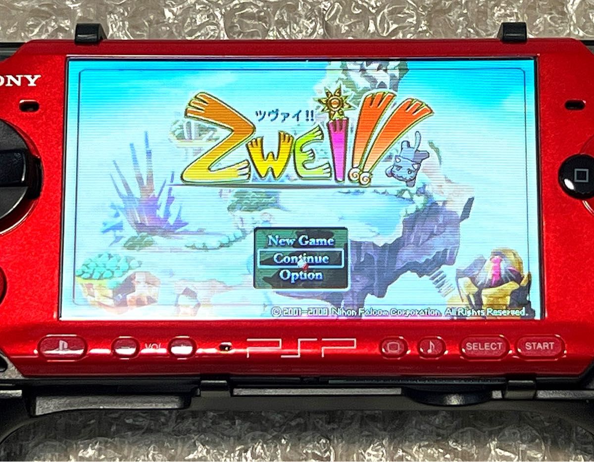 〈美品・動作確認済み〉PSP ZWEI!!（ツヴァイ）Falcom ツバイ プレイステーションポータブル ソフト